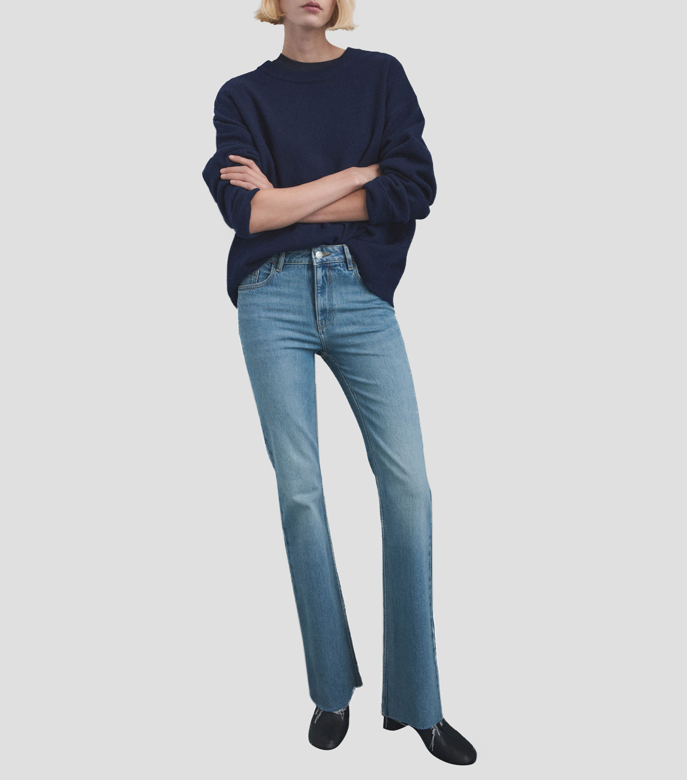 Jeans flared Mujer